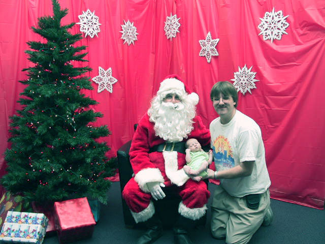 Andy Meets Santa!